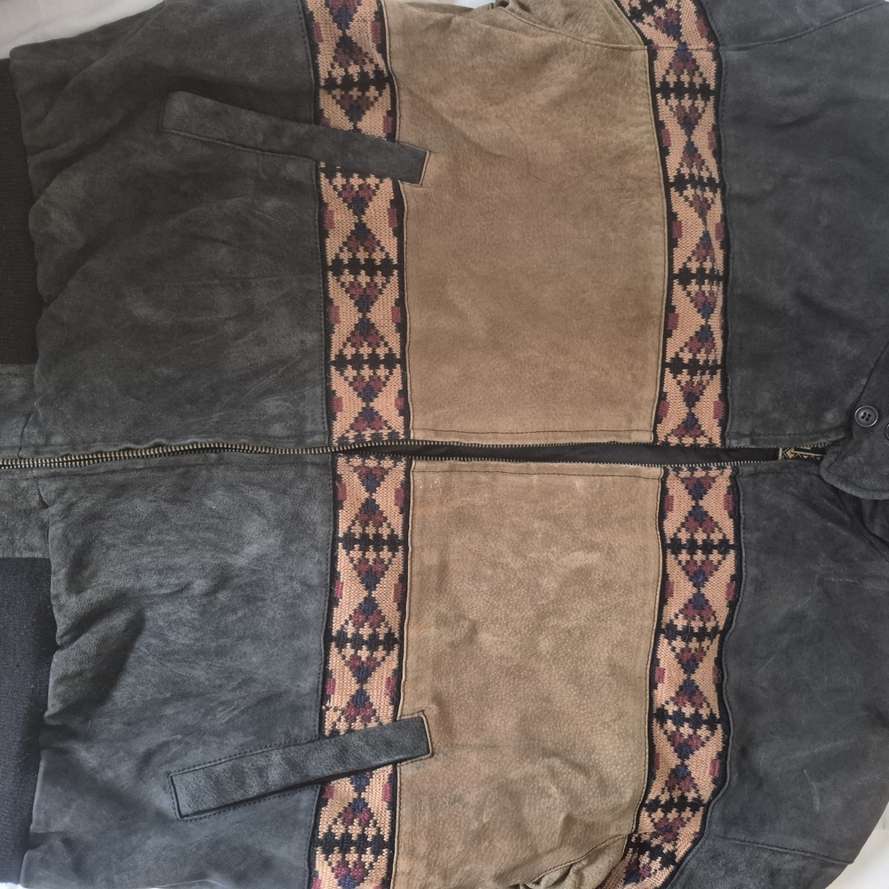 Men's Geometric Pattern Jacket - image 2